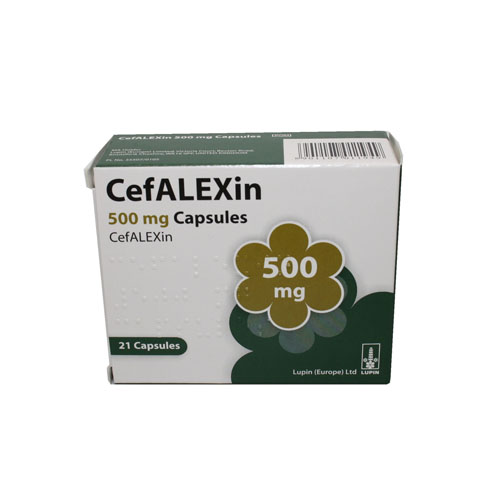 Cefalexin Capsules are available in two strengths. Cefalexin 250 mg Capsules, Cefalexin 500mg Capsules