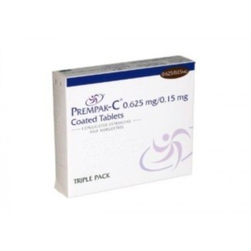 PREMPAK-C® 0.625 mg/0.15 mg & 1.25 mg/0.15 mg Coated Tablets conjugated estrogens and norgestrel