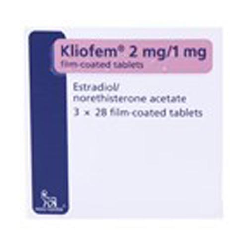 Kliofem® 2 mg/1 mg film-coated tablets Estradiol/norethisterone acetate